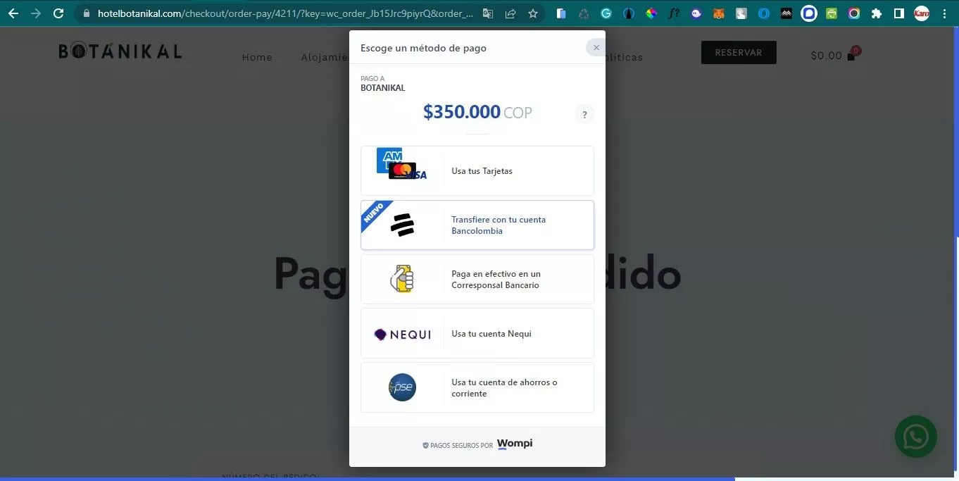 hotel booking website