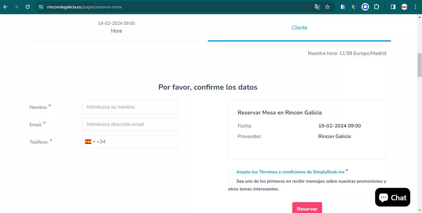 Appointment Booking Website