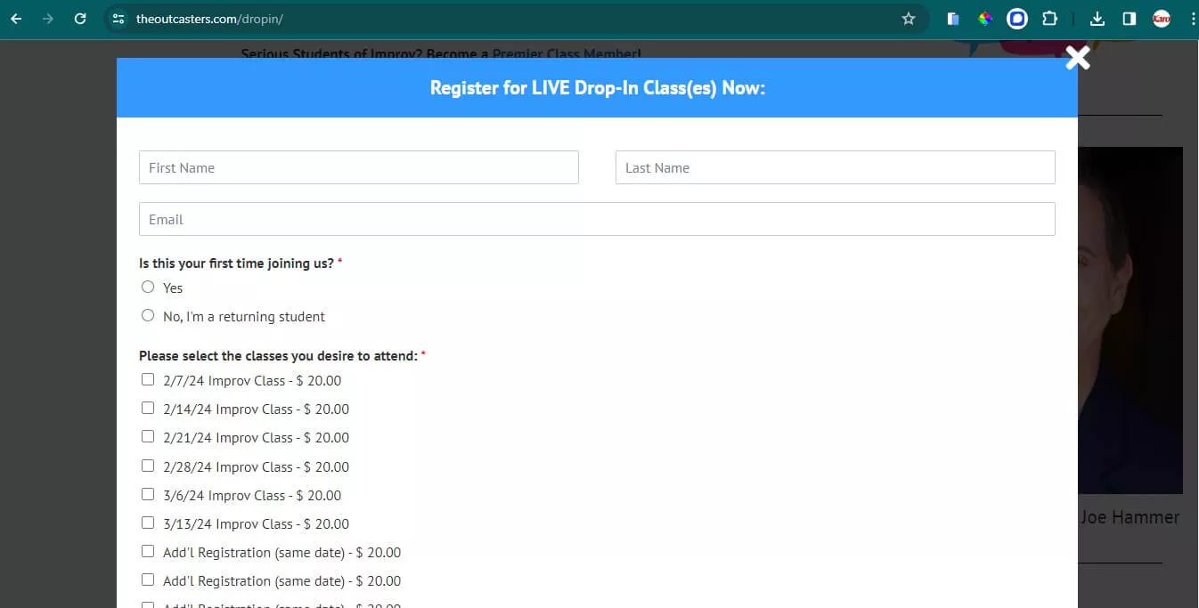 Appointment Booking Website